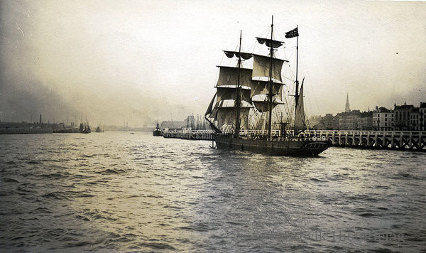 Innseiling til Ostende 1907